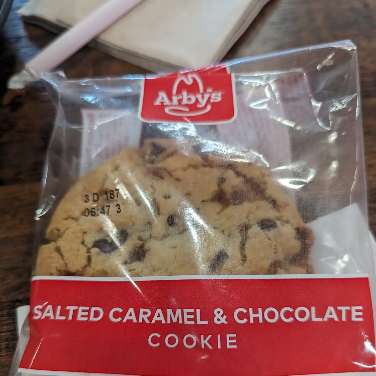 Salted Caramel and Chocolate Cookie