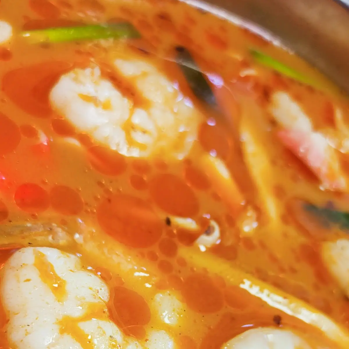Secret Coconut Shrimp Soup