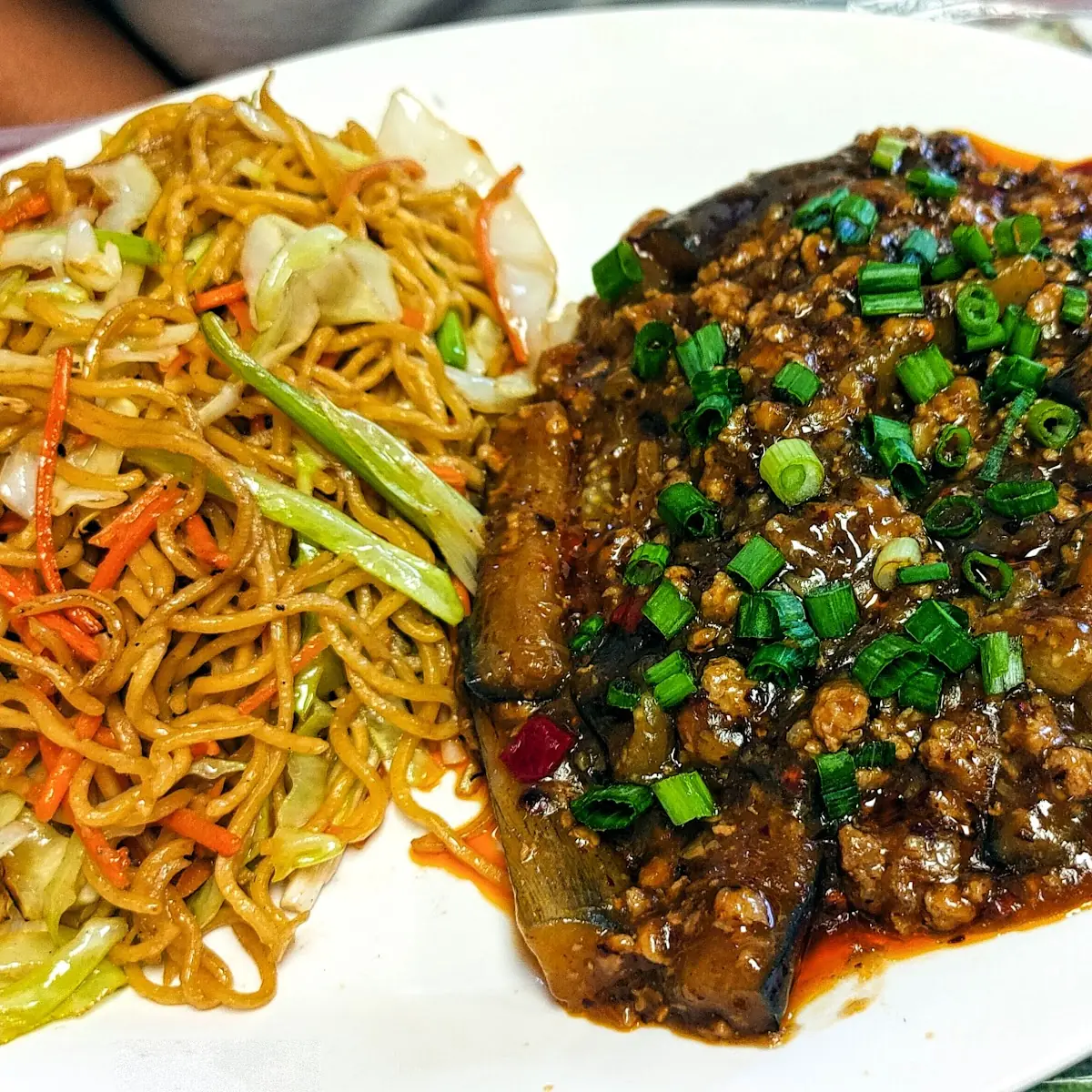 Shredded Eggplant w Garlic Sauce