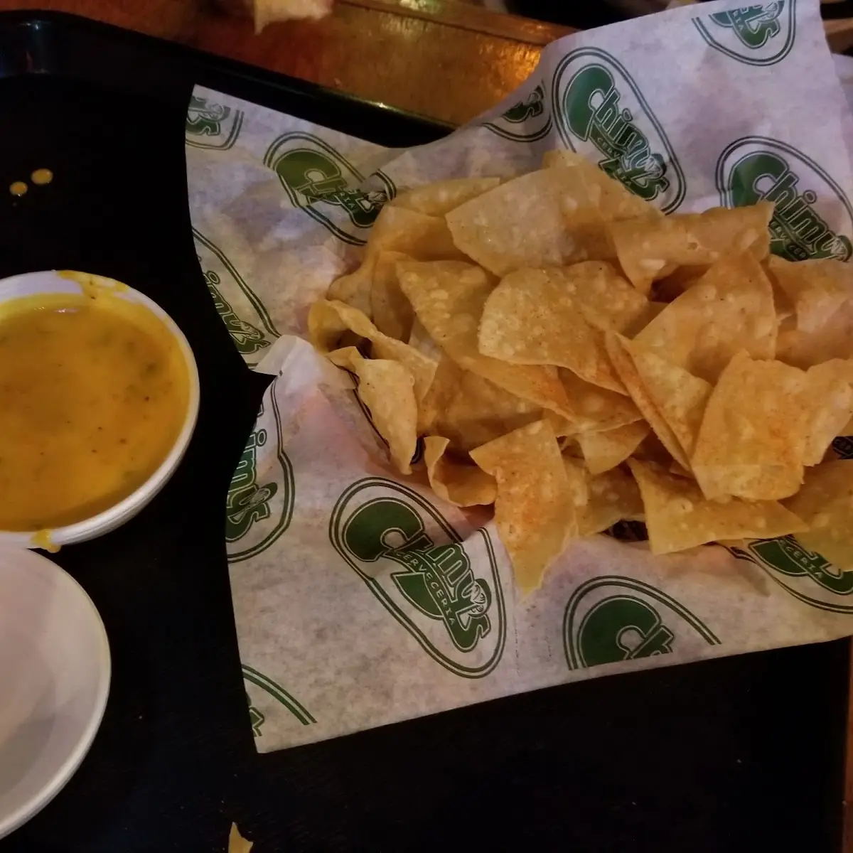 Chips and Queso Dip