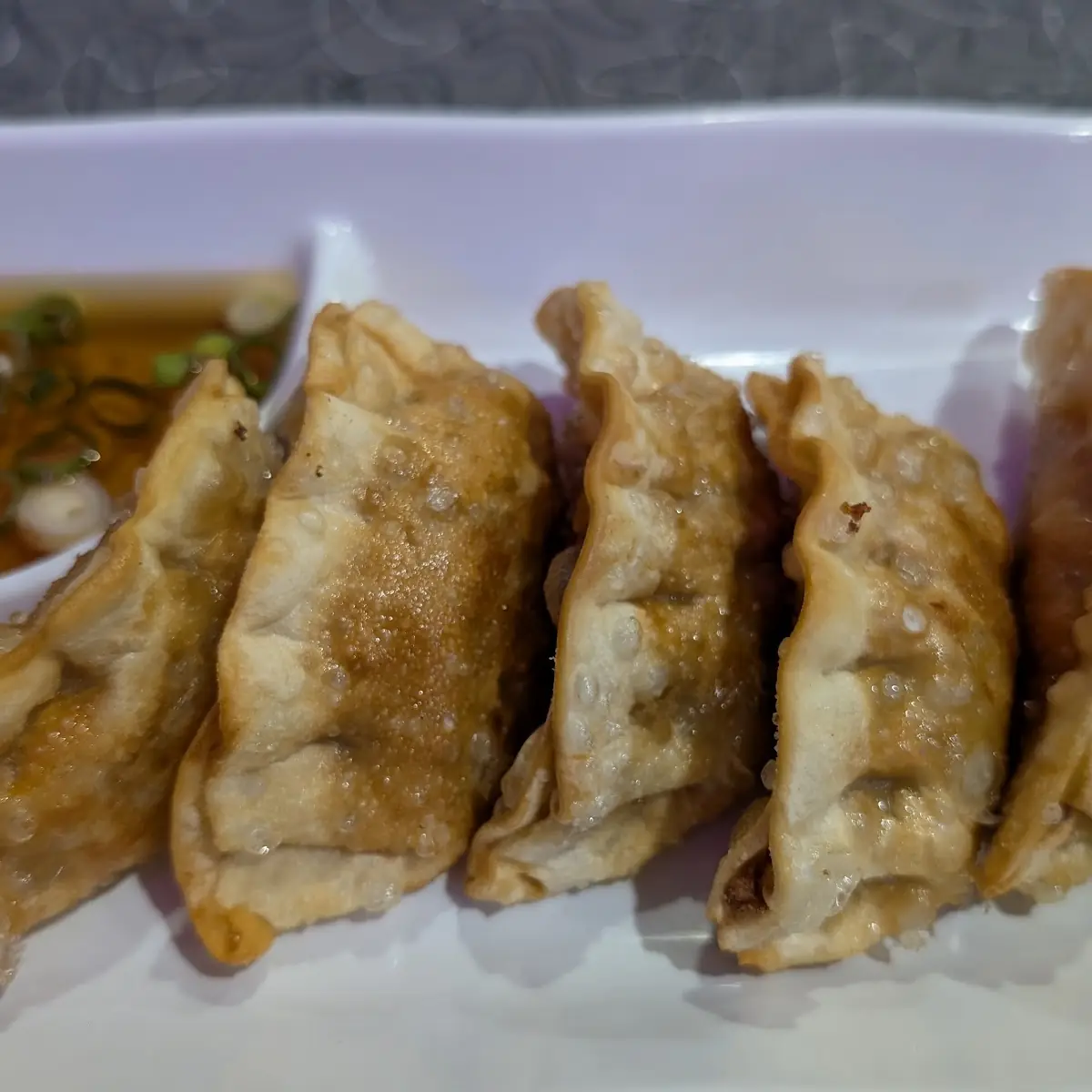 6 Piece Fried Pork Potstickers
