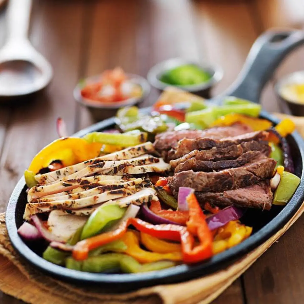 Apple Fajita, Mexi's Cornwall - Best Mexican Restaurant