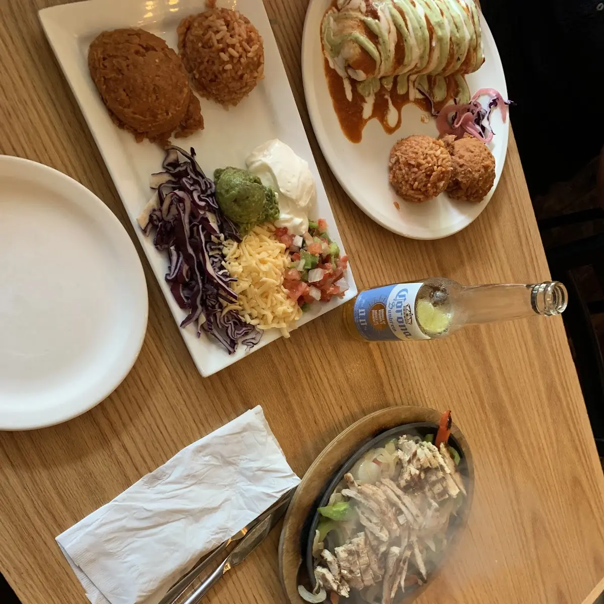 Chicken Fajitas, Mexi's Cornwall - Best Mexican Restaurant