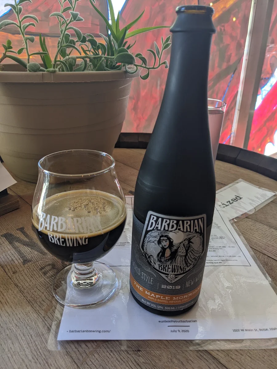 Maple Morrigan 2019 Bourbon Barrel Stout
