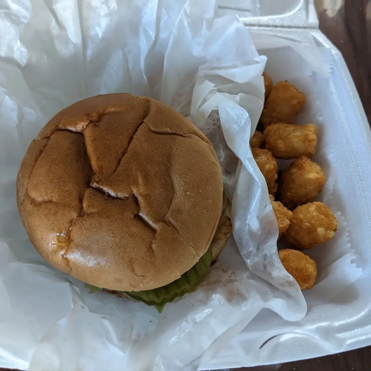 Kids Cheeseburger Combo Hold the Cheese