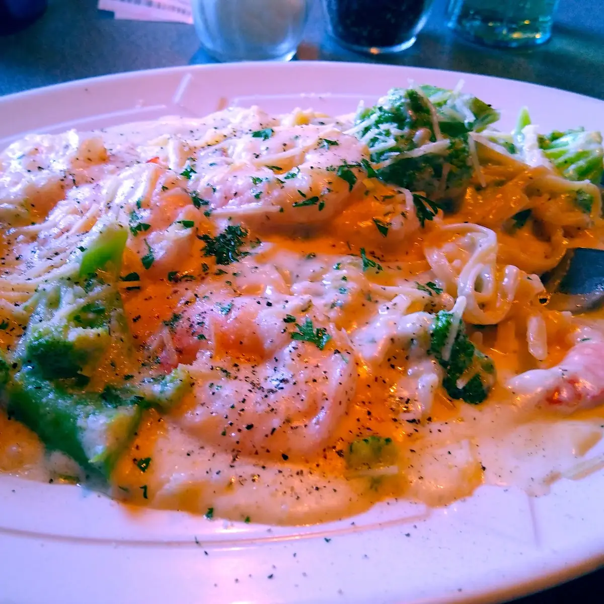 Shrimp Alfredo