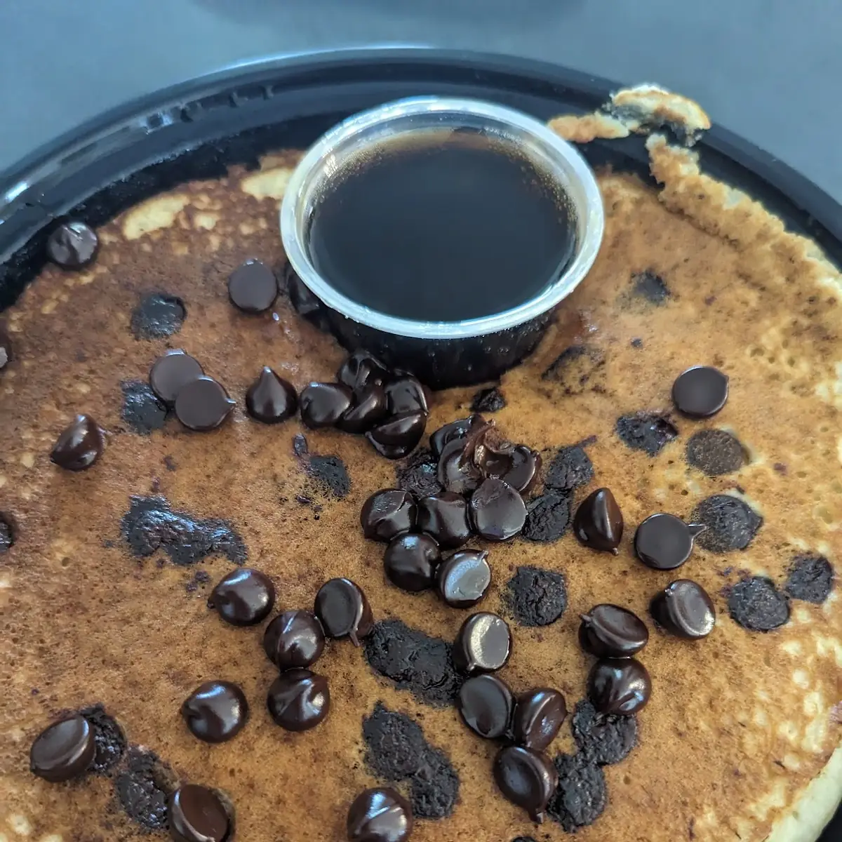 Chocolate Chip or Blueberry Pancakes