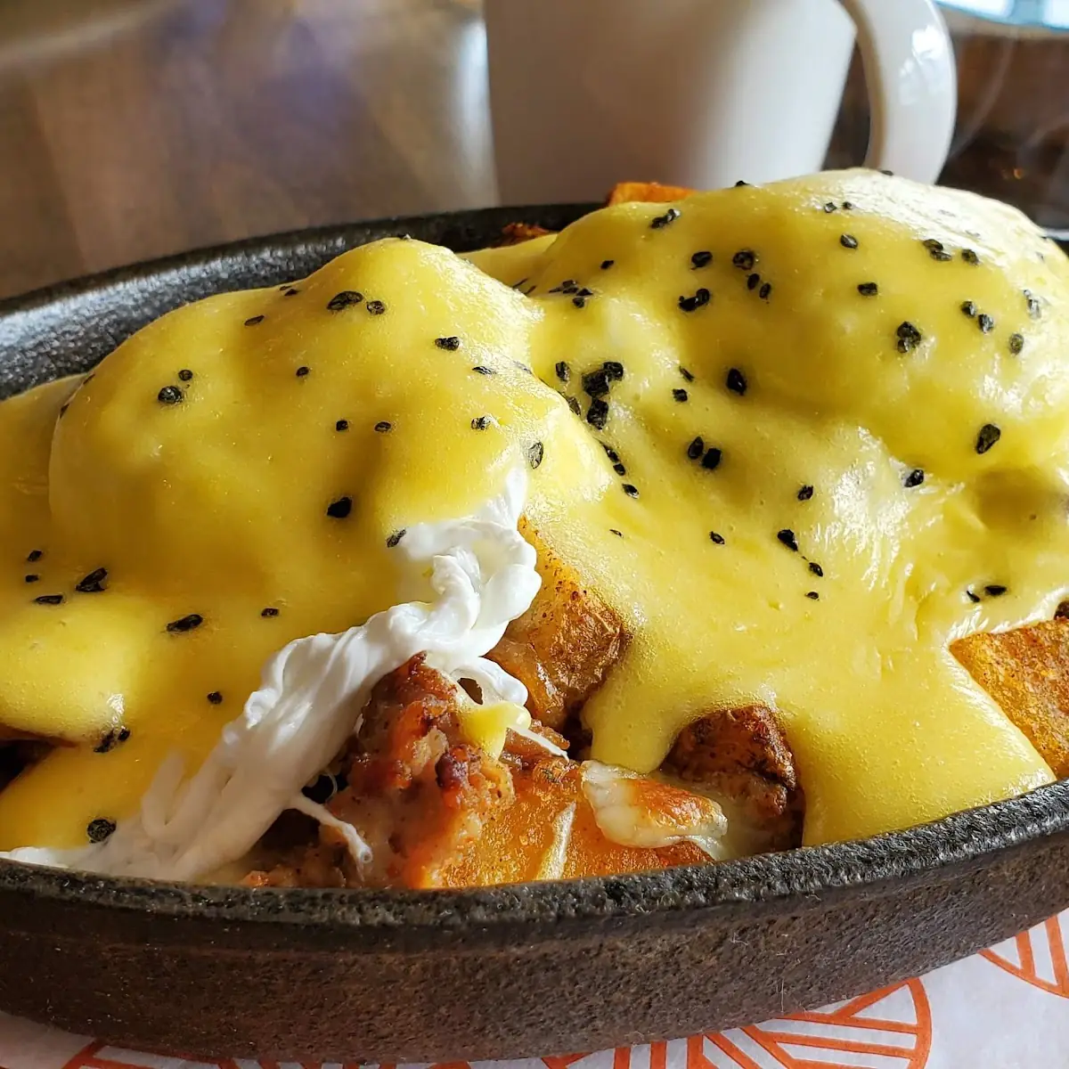 Scones House Hollandaise, The Flour Mill Scratch Kitchen Restaurant
