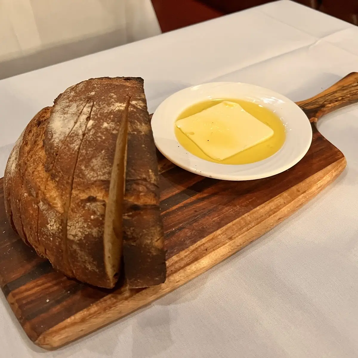 Warm Toasty Bread with Olive Oil