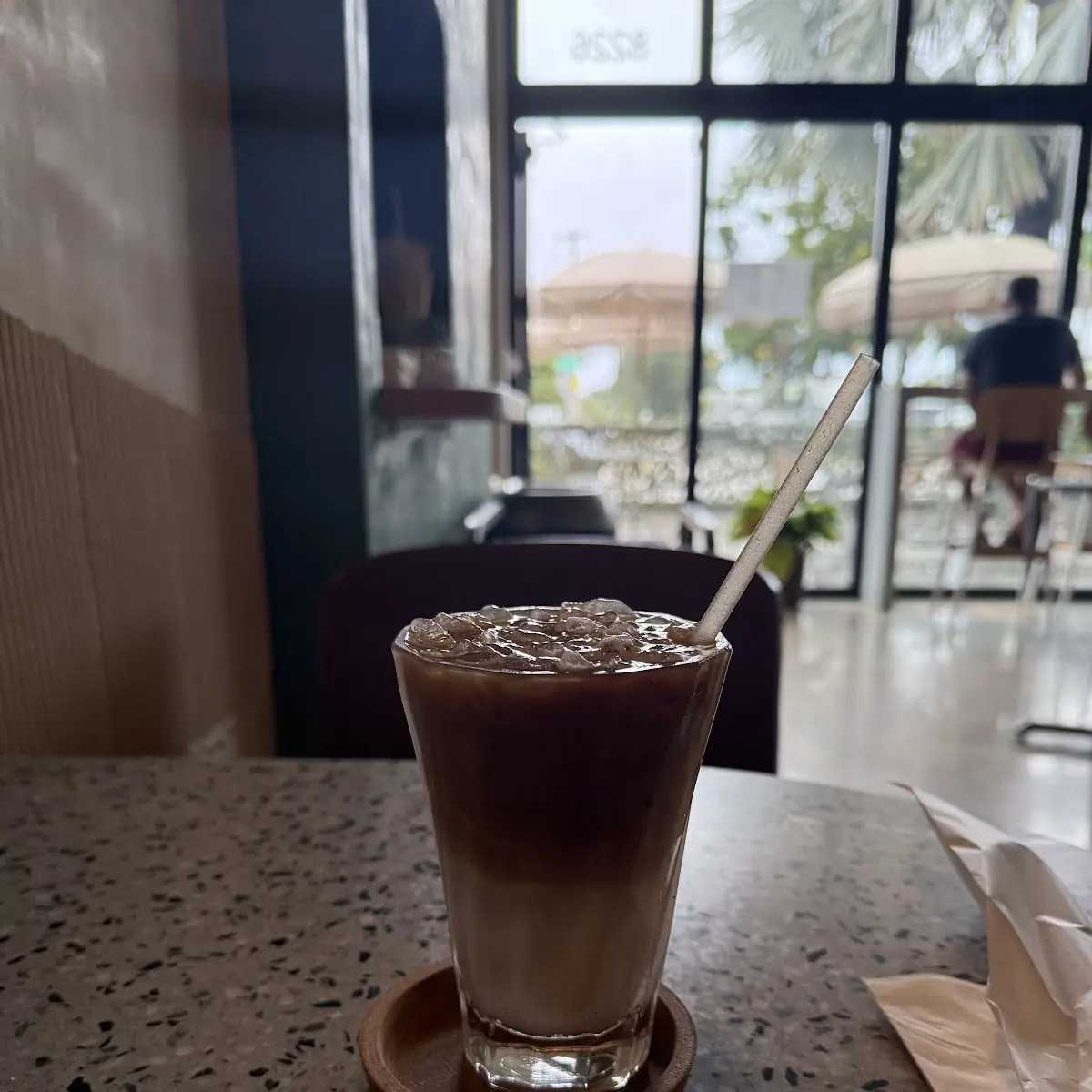 Iced Vanilla Latte