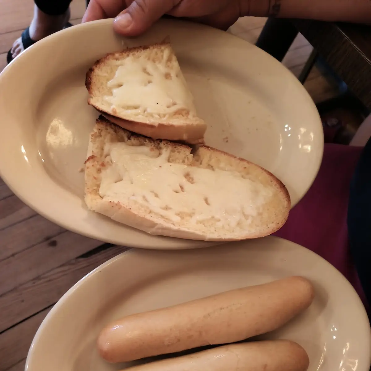 Garlic Cheese Bread and Bread Sticks