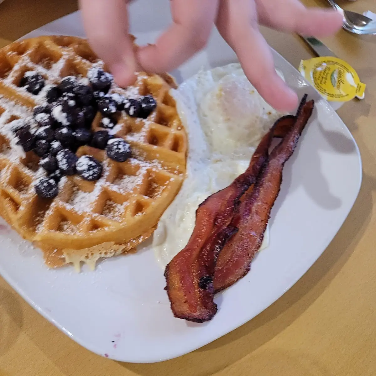 Chicken Waffles and Eggs
