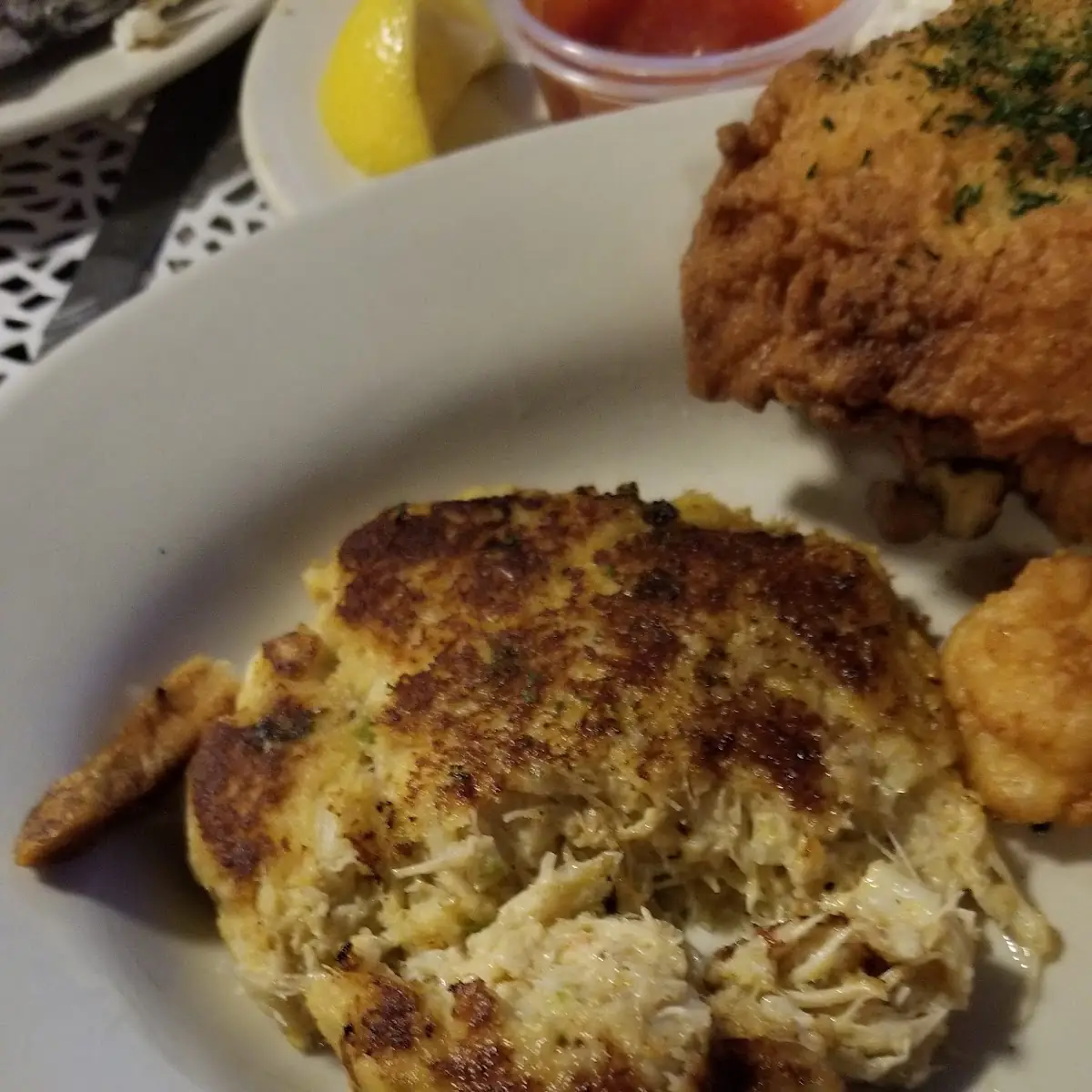 Crab Cake Sandwich