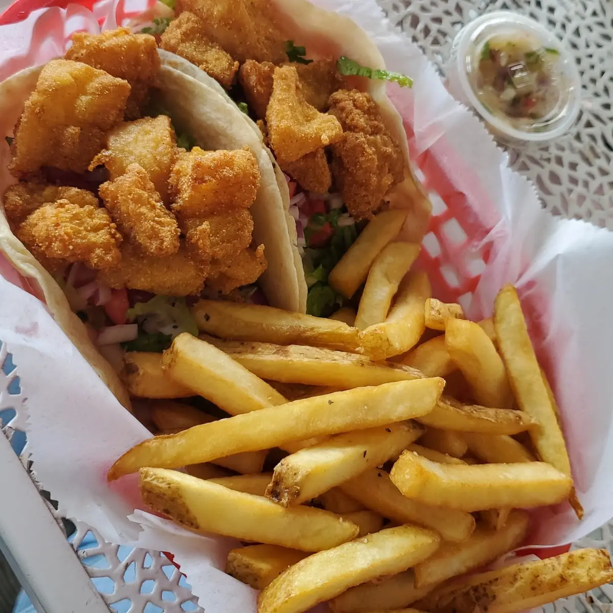 Fried Shrimp Sandwich