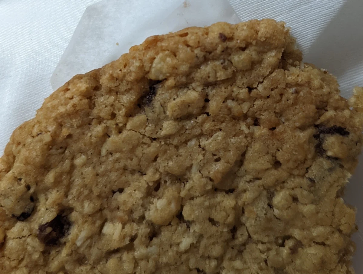 Oatmeal Crispy Cookies, Dirty Apron