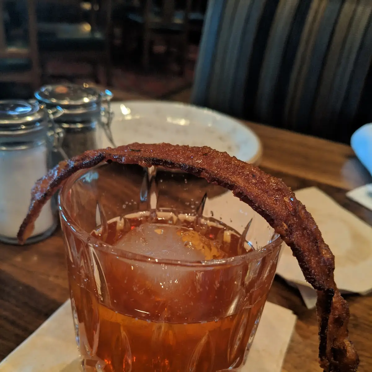 Smoked Maple Bacon Old Fashioned