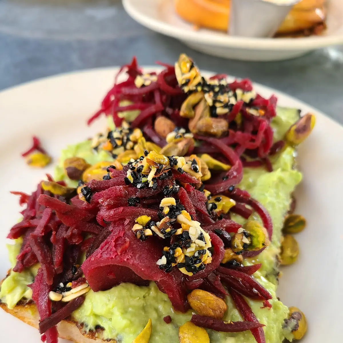 Beet Reuben Tartine