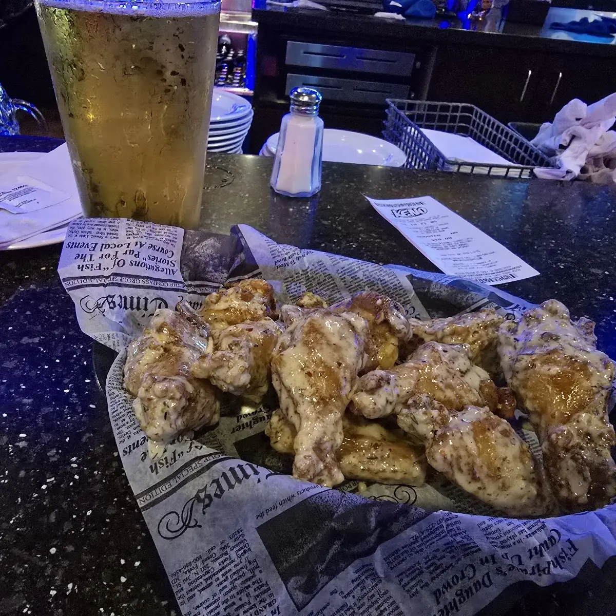 Garlic Parmesan Wings