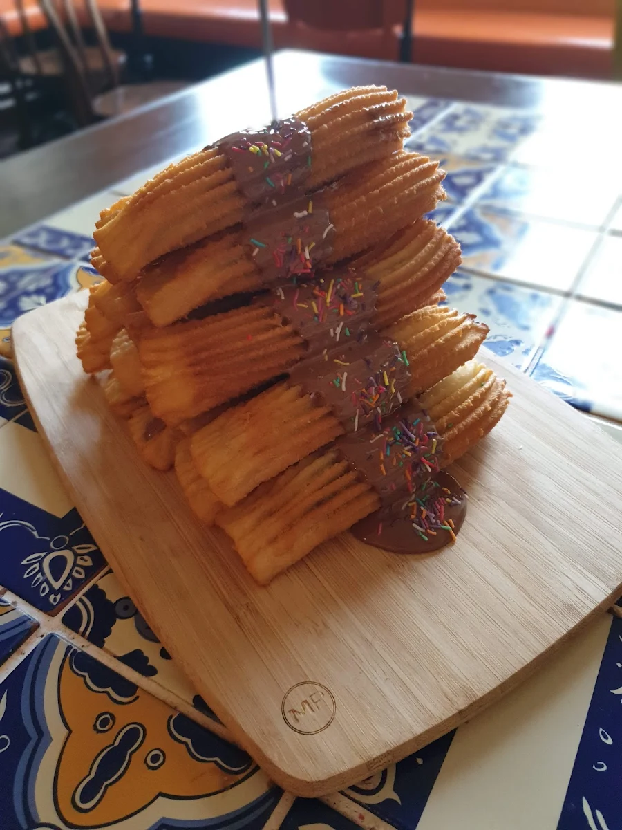 Caramel Filled Churros, San Churro Carlton