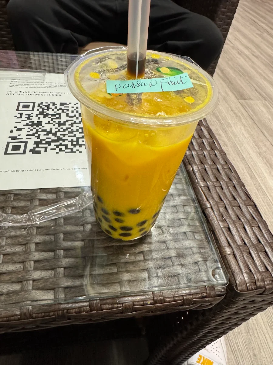 Passion Fruit Bubble Tea