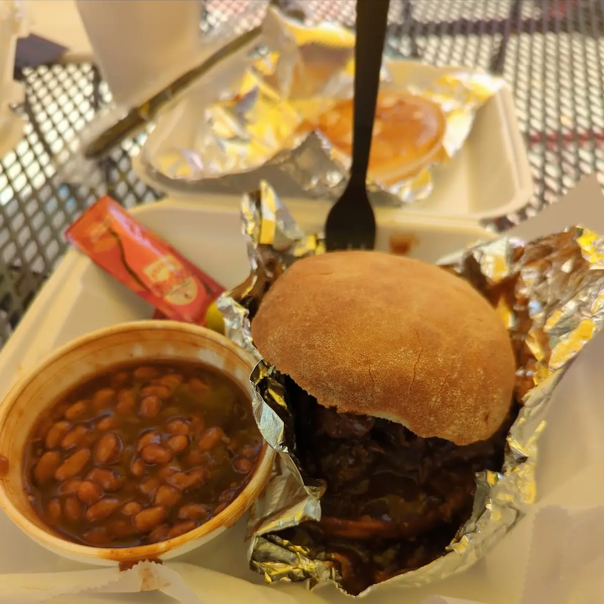 Smoked Tri Tip Sandwich
