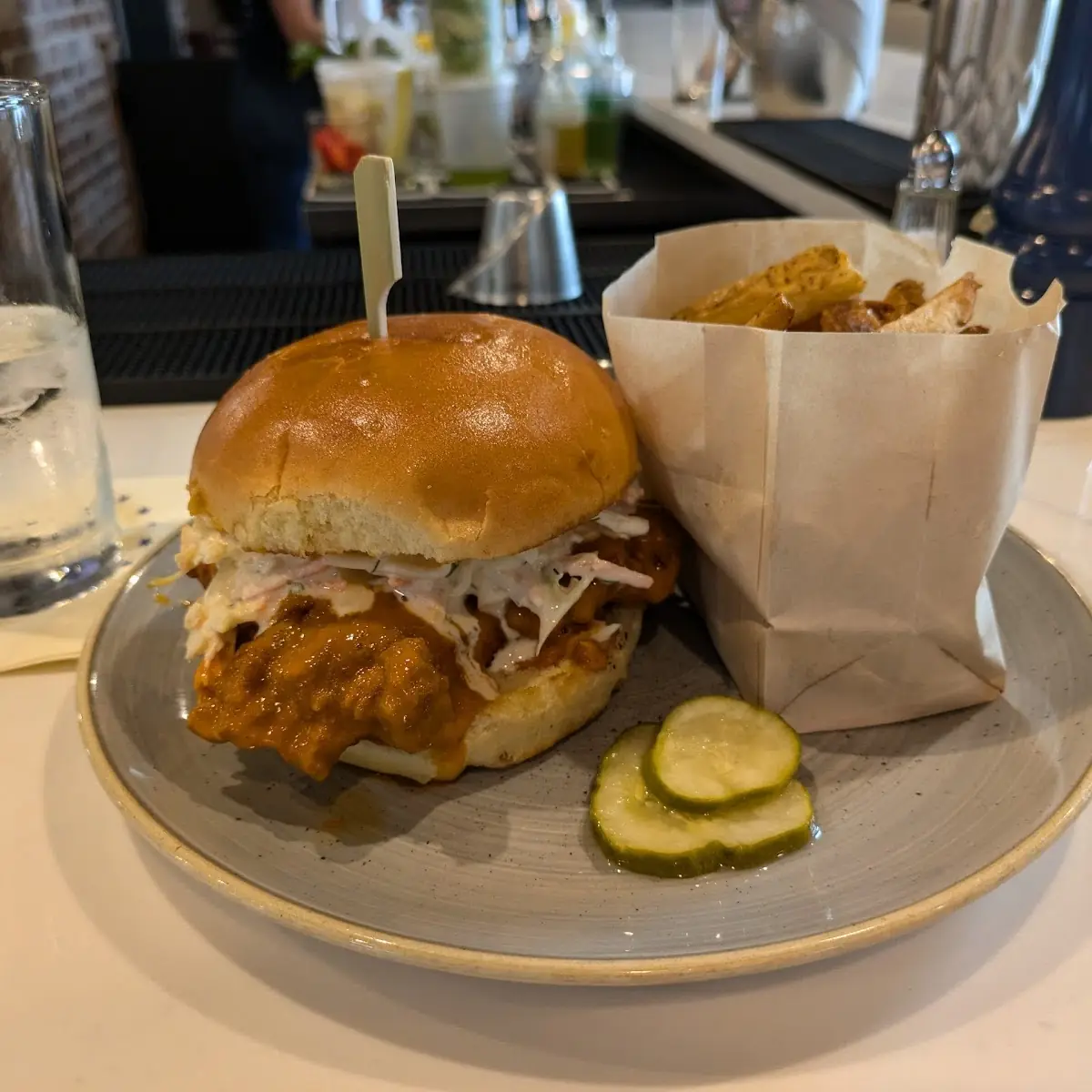 Buffalo Chicken Burger