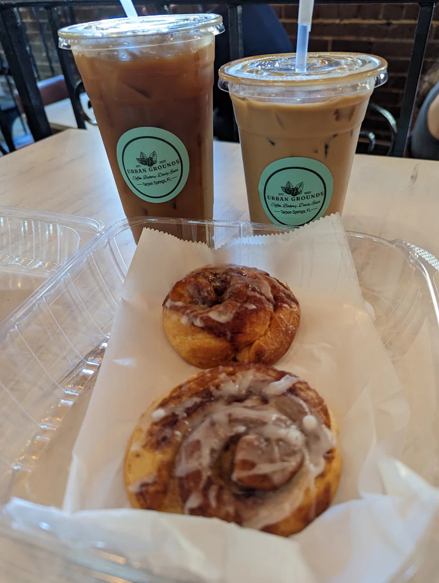 Cinnamon Rolls and Coffee