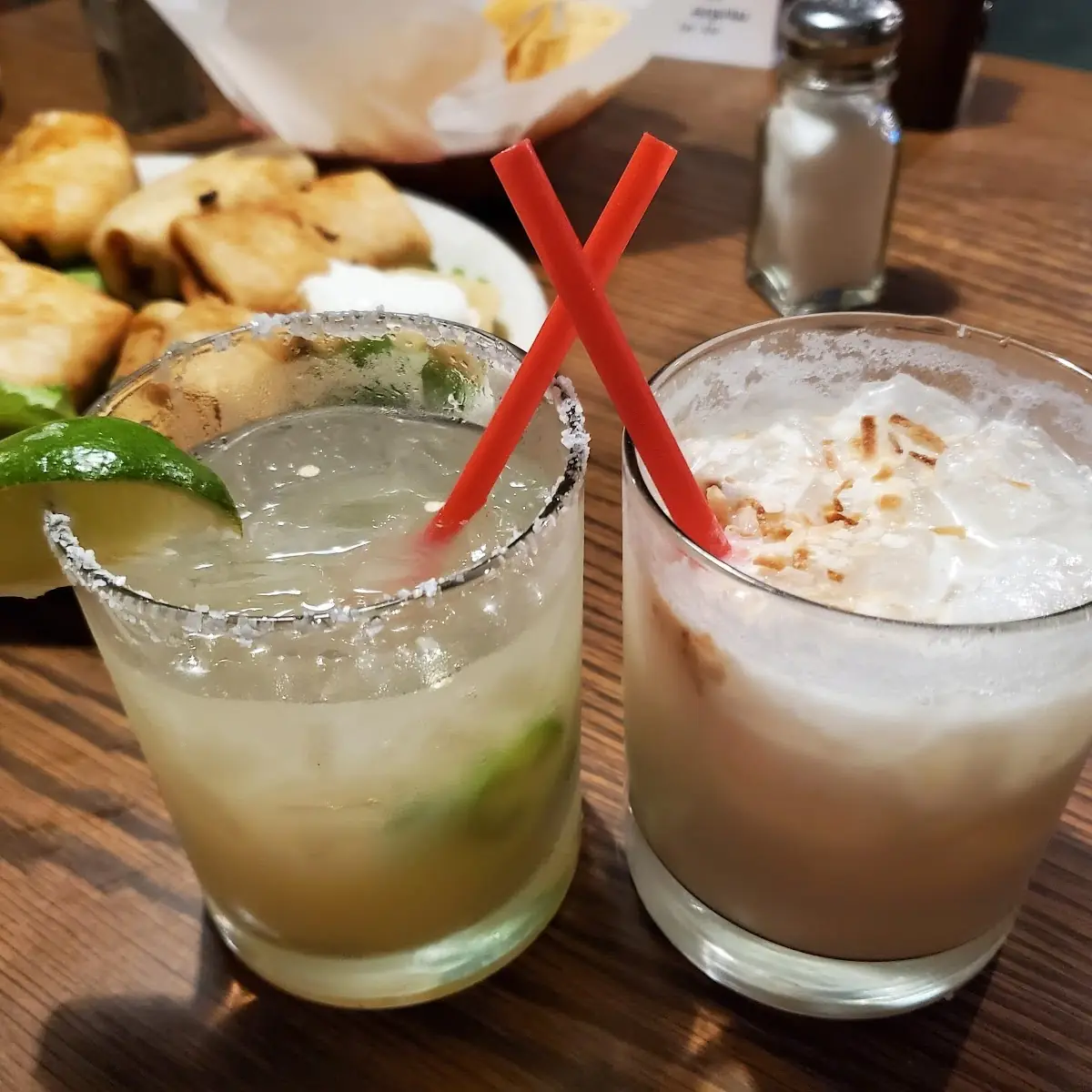 Lime & Coconut Margaritas