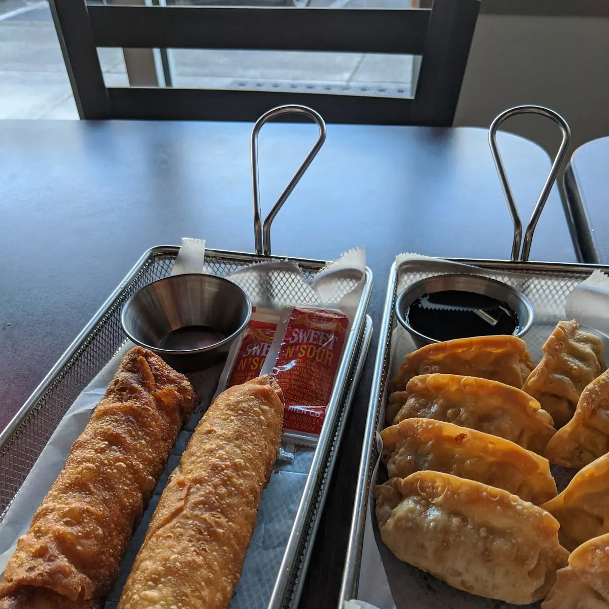 Egg Roll & Gyoza