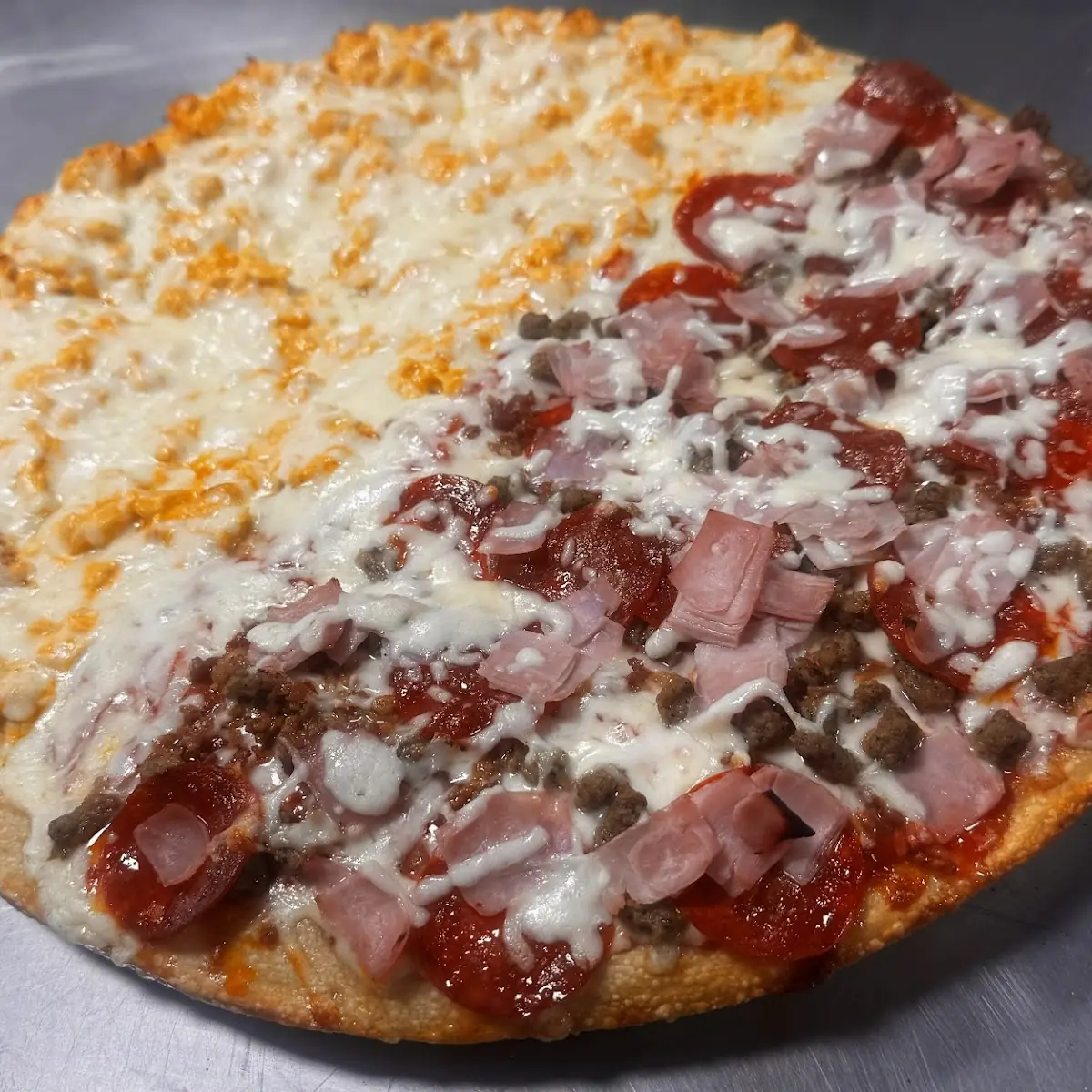 Shrimp Crab Meat Pizza
