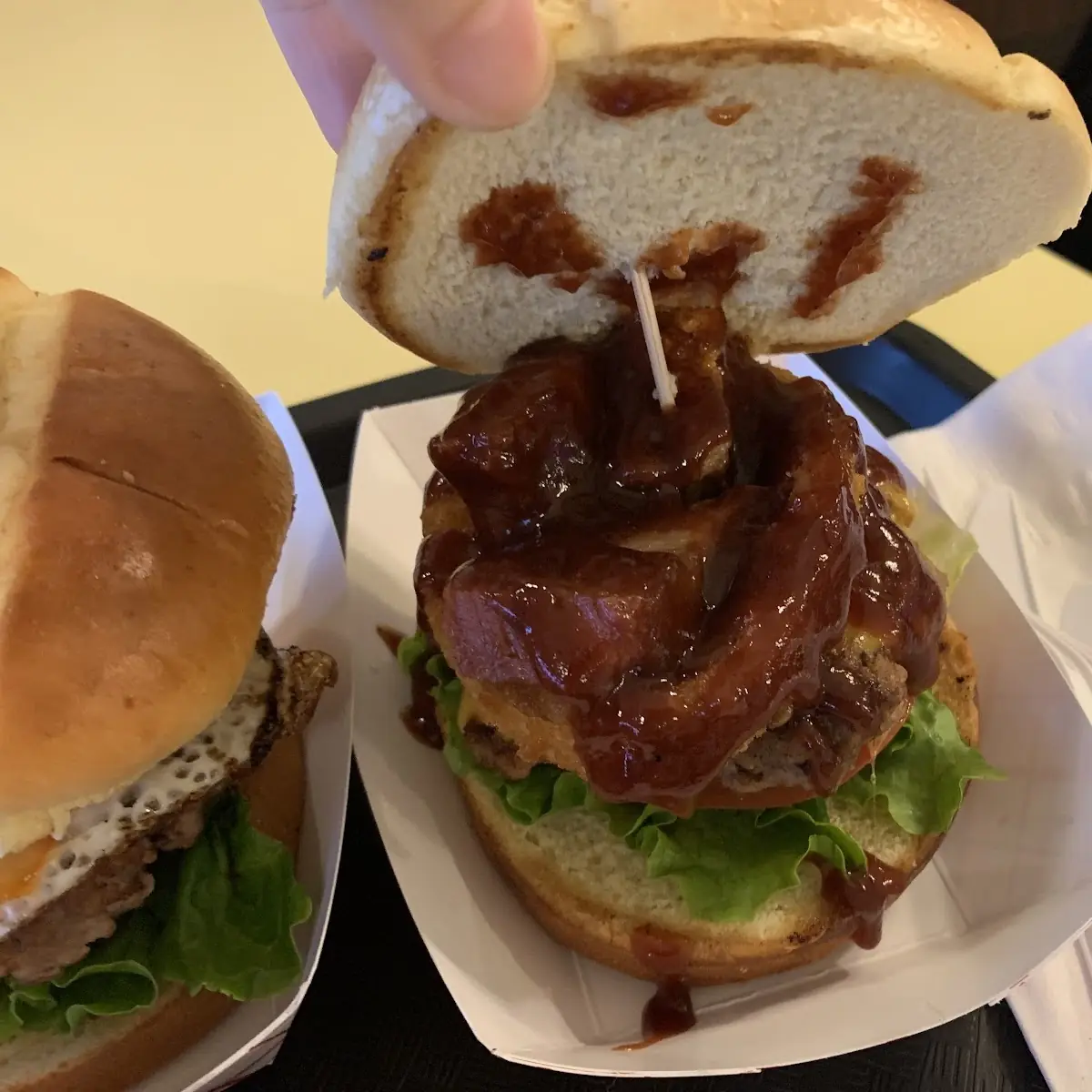 BBQ Lechon Burger