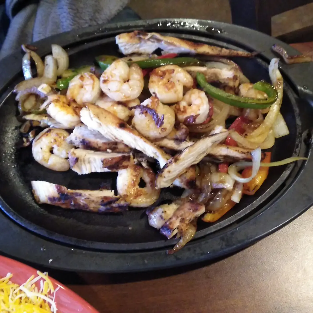 Chicken & Shrimp Fajitas
