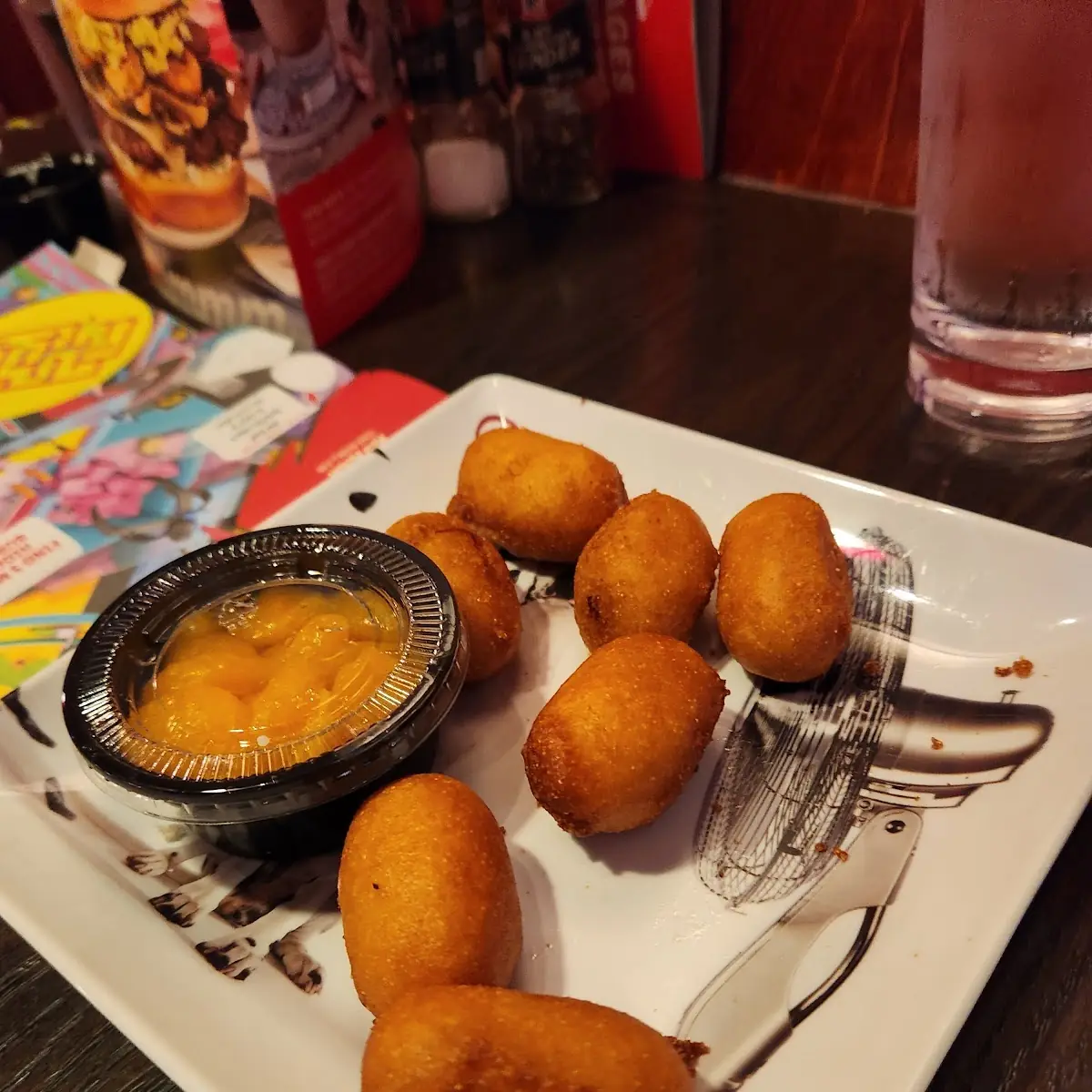 Kids Mini Corn Dogs and Oranges