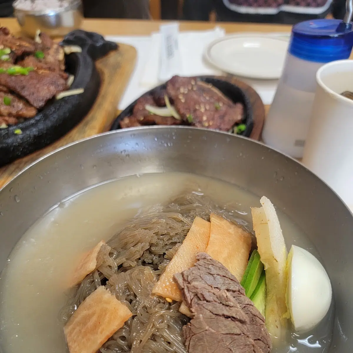 Naeng Myun Galbi Combo