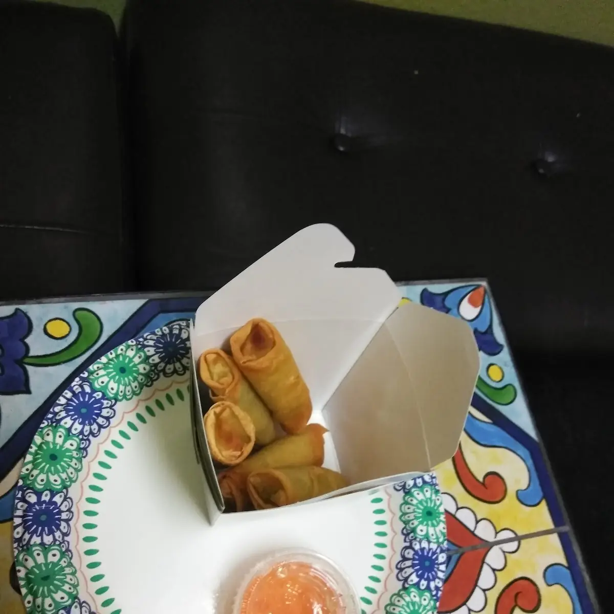 Egg Roll with Dipping Sauce