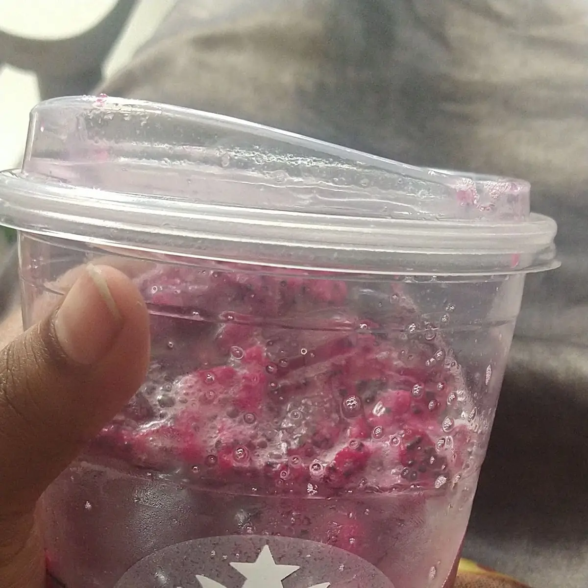 Mango Dragon Fruit Refresher with Lemonade