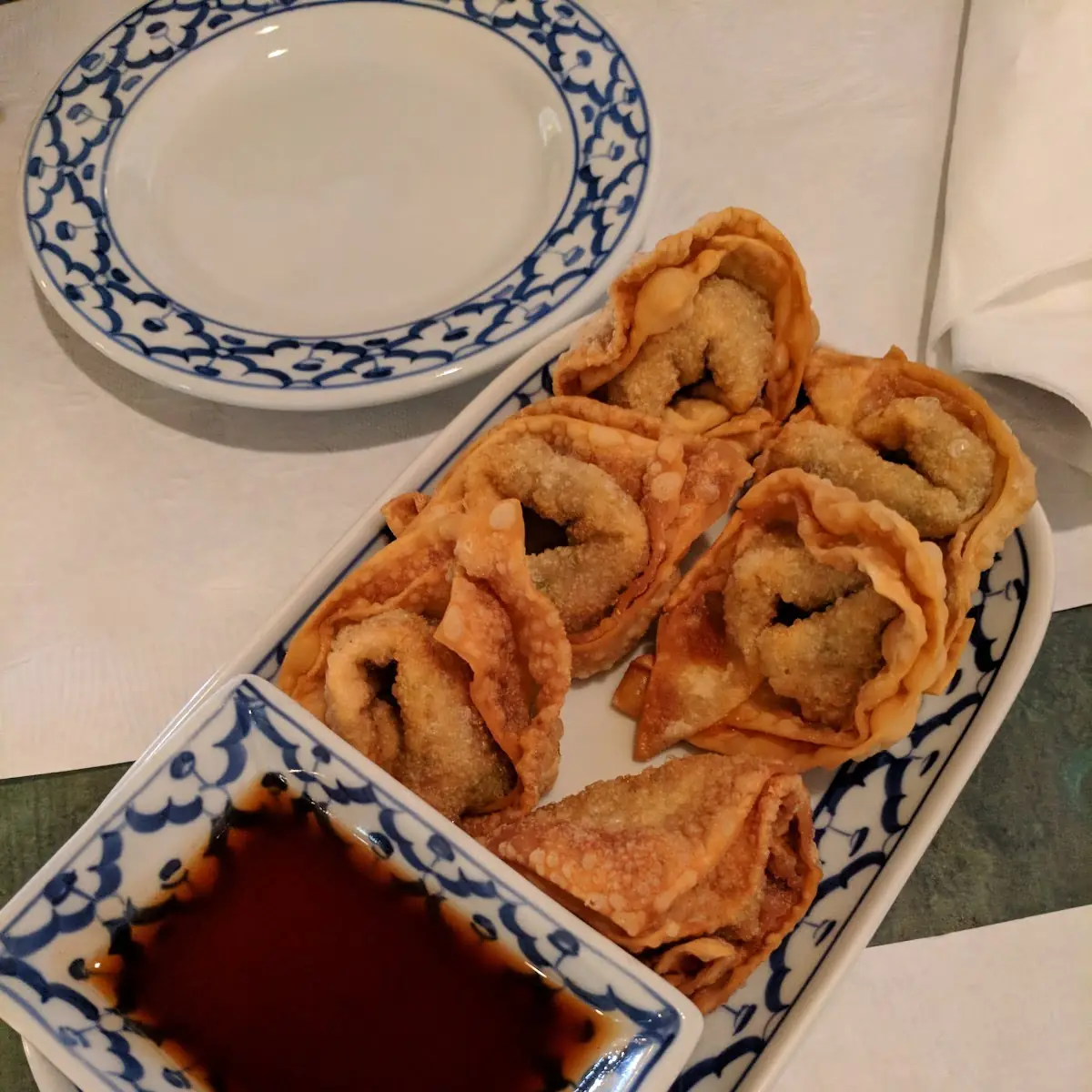 Fried Cream Cheese Wonton