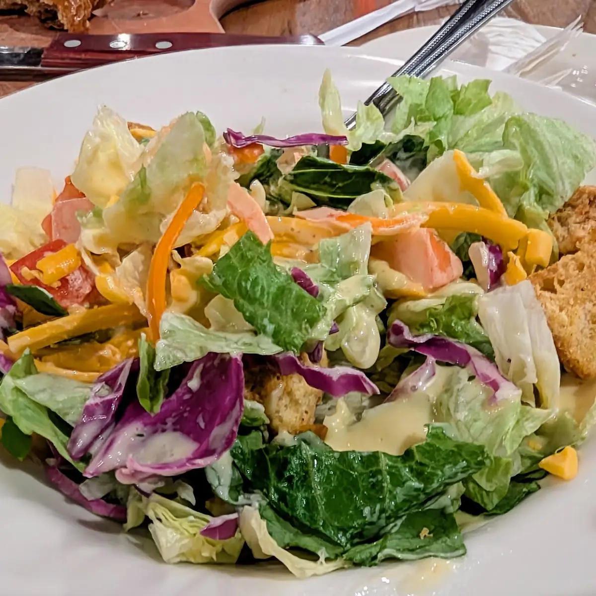 Salad with Honey Mustard