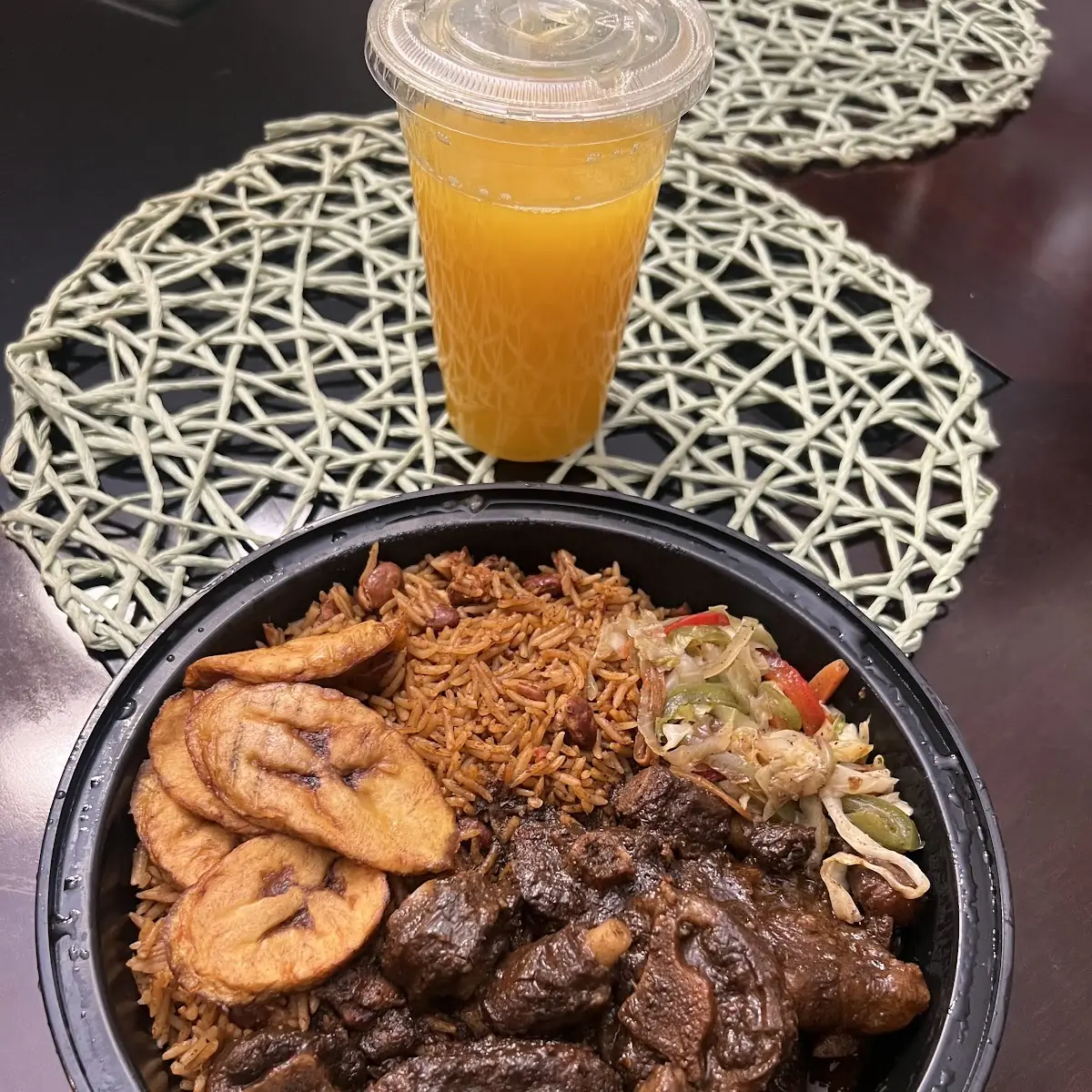 Braised Oxtail Rice & Beans