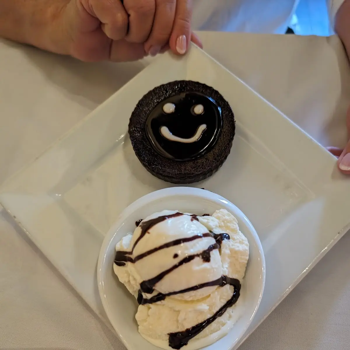 Lava Cake with Ice Cream
