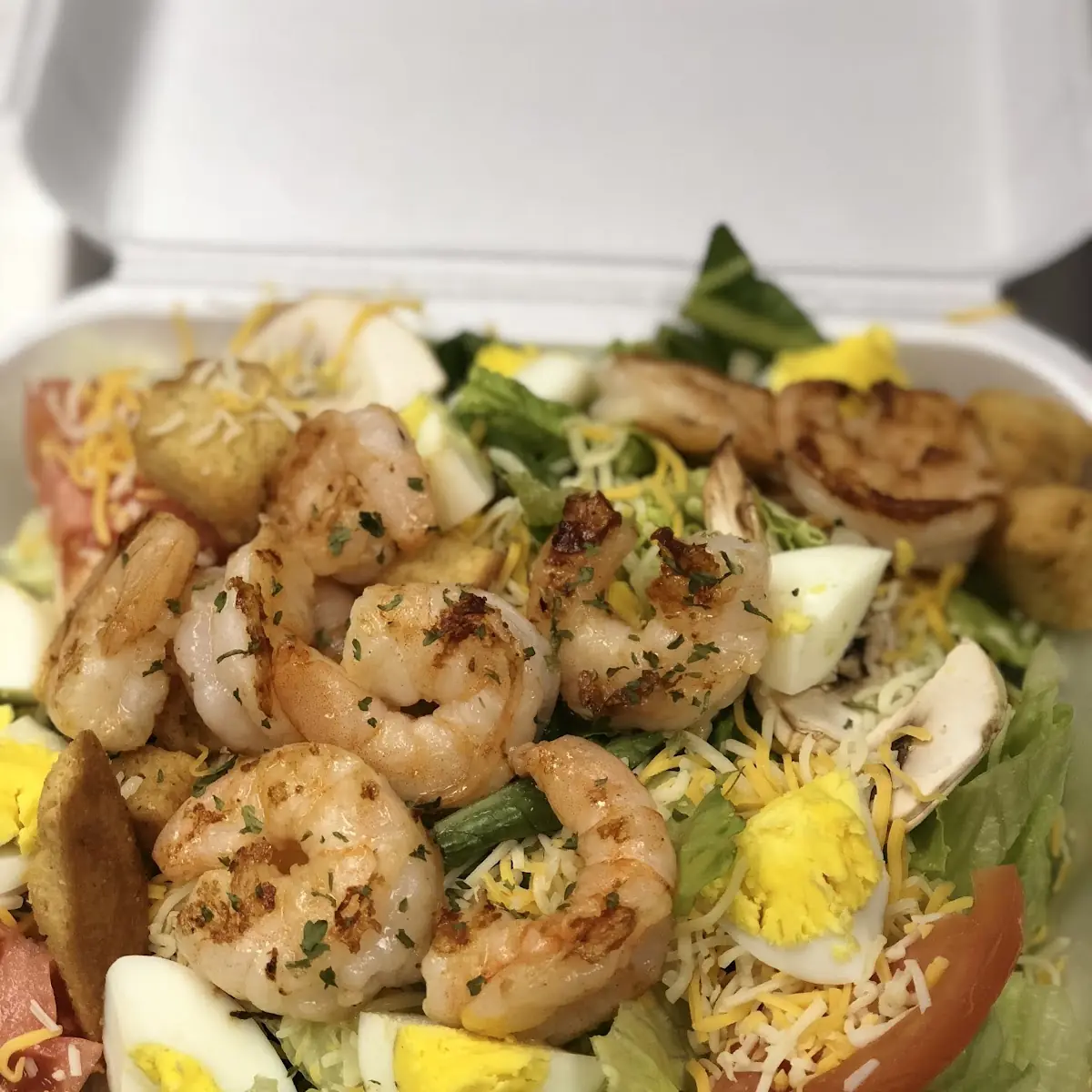 Teriyaki Shrimp Salad