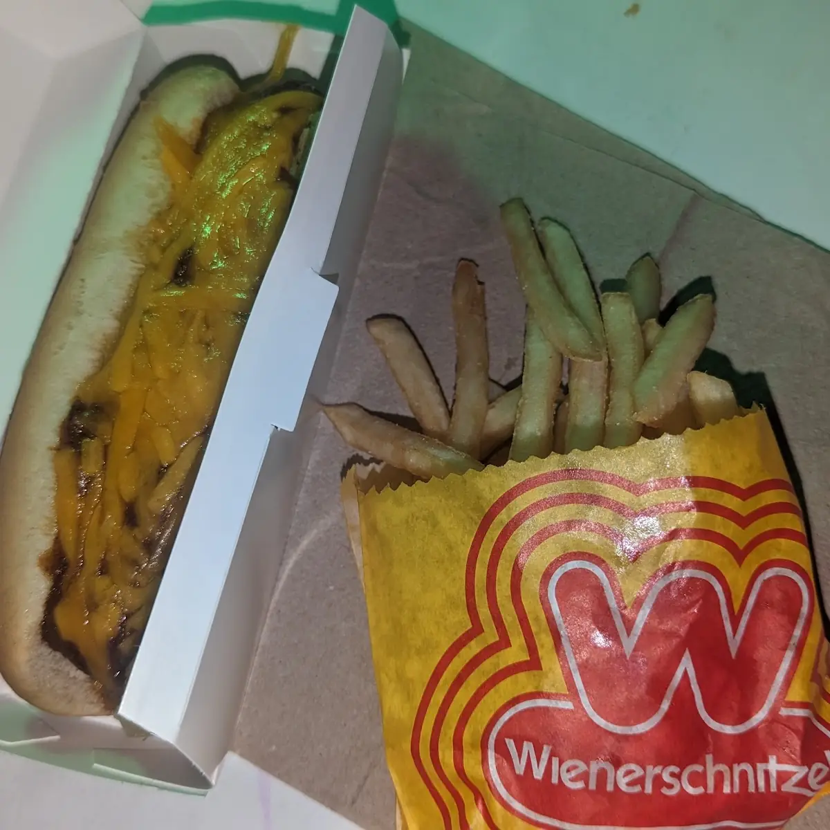 Chili Dog Combo Fries