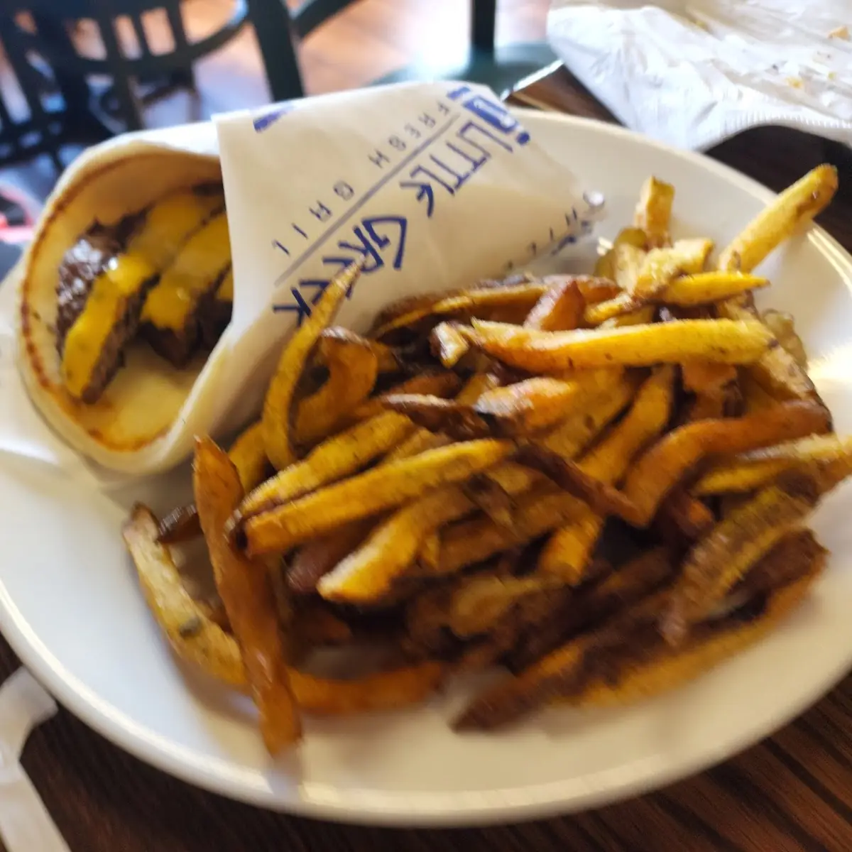 Kids Cheeseburger with Fries
