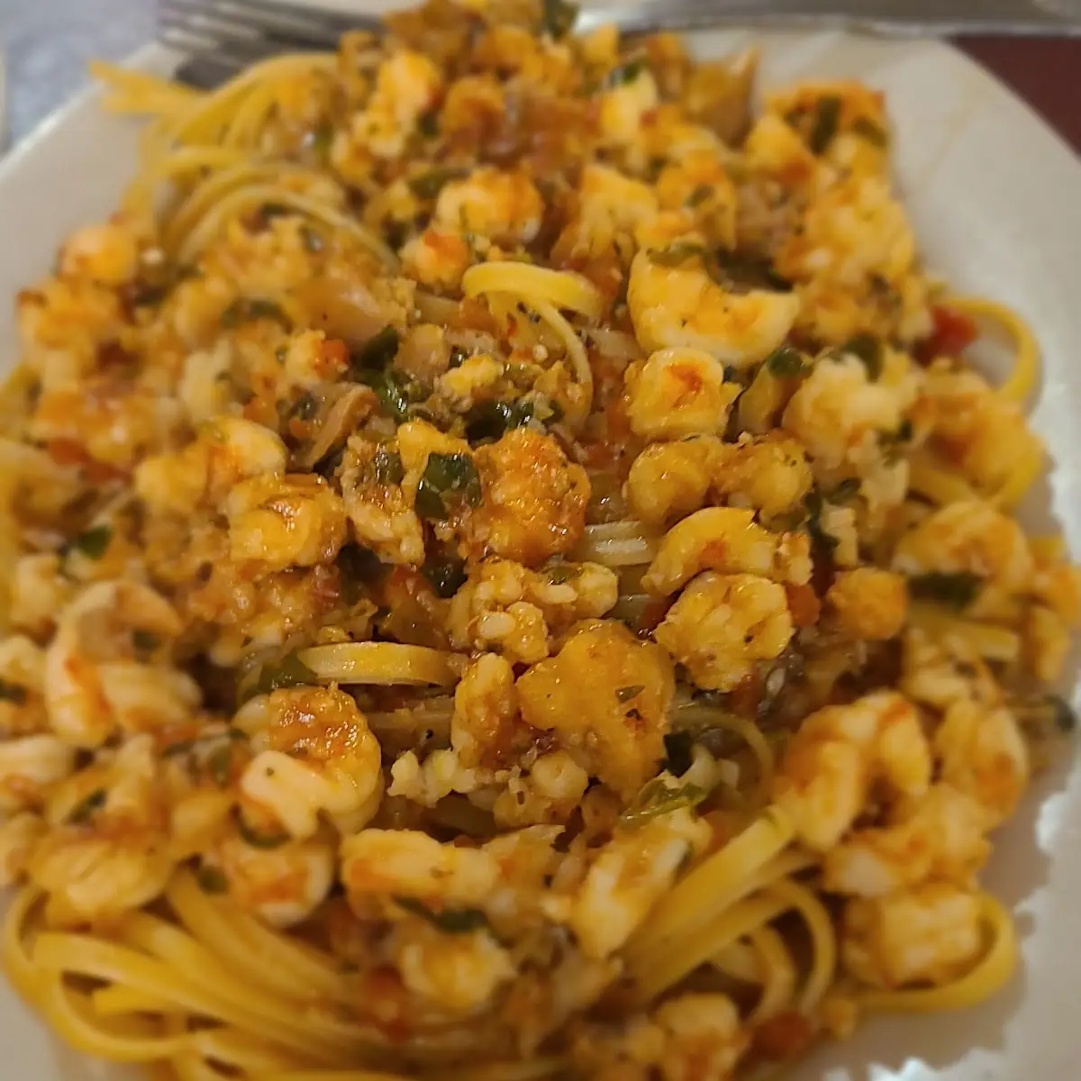 Linguini w White Clam Sauce