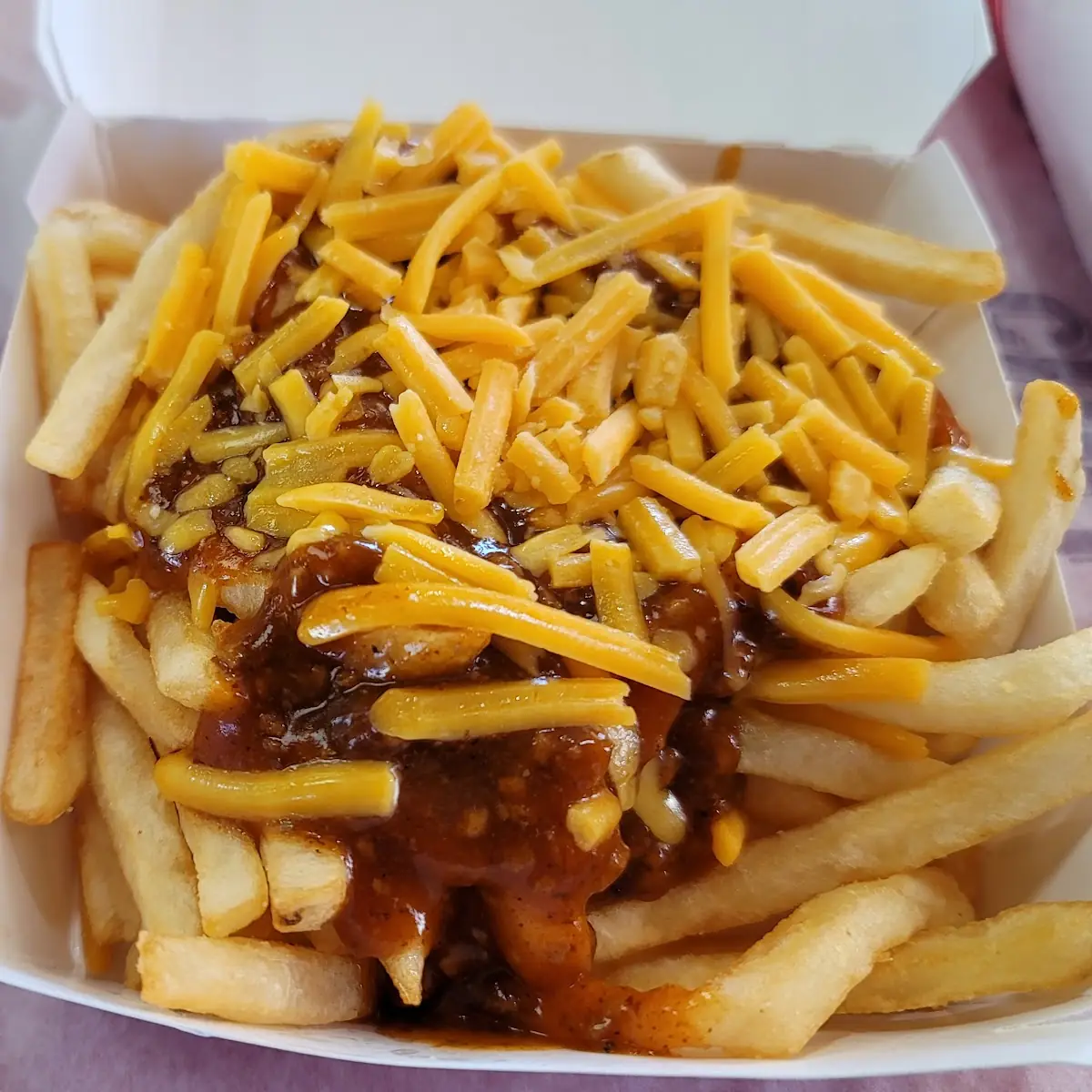Chili Dogs & Medium Fries