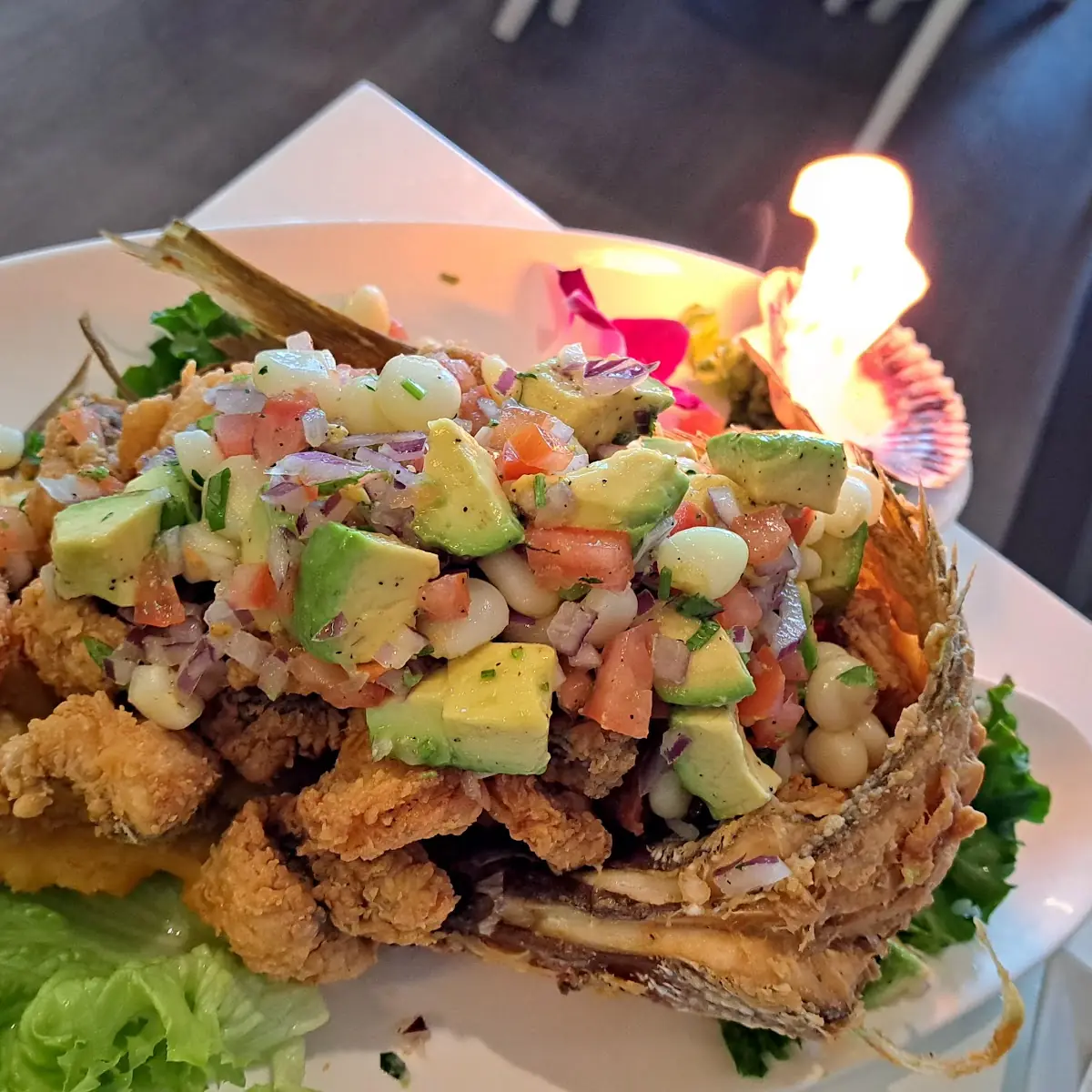 Ceviche Frito Fried Ceviche