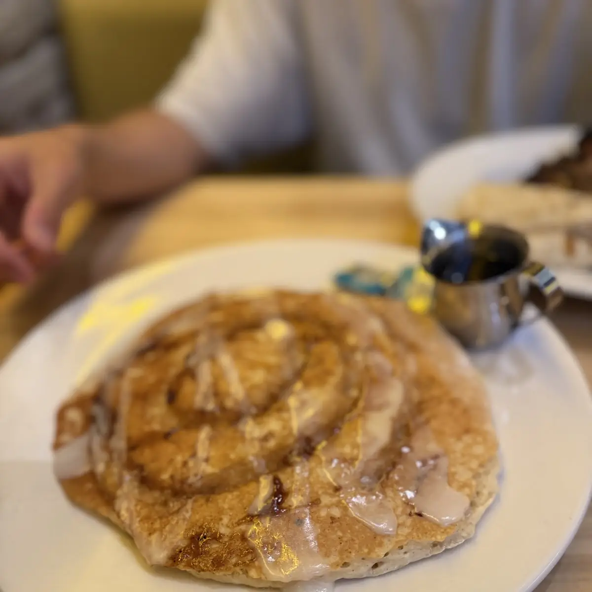 Cinnamon Roll Pancakes