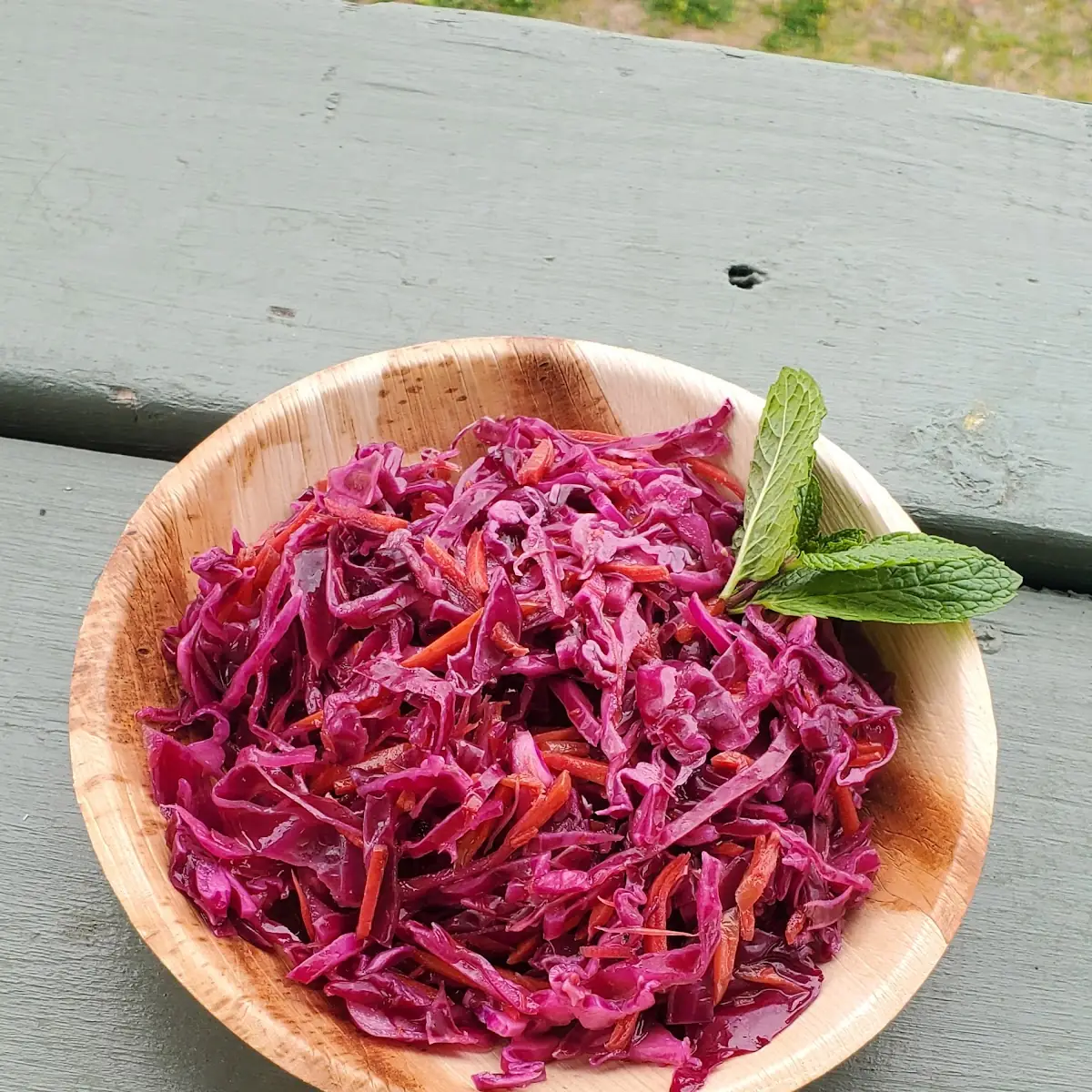 Red Cabbage Slaw