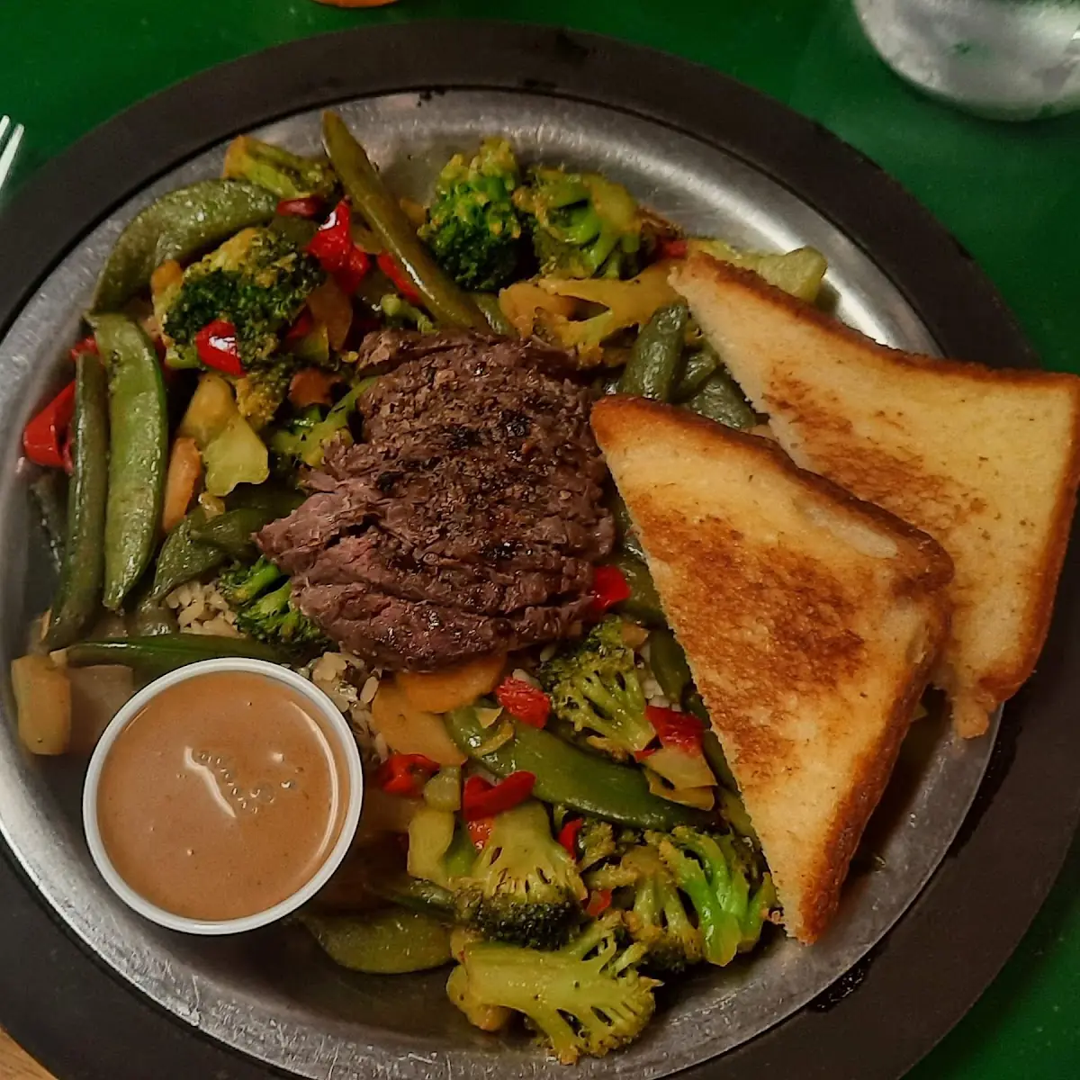 Steak Stir Fried Mixed Vegetables