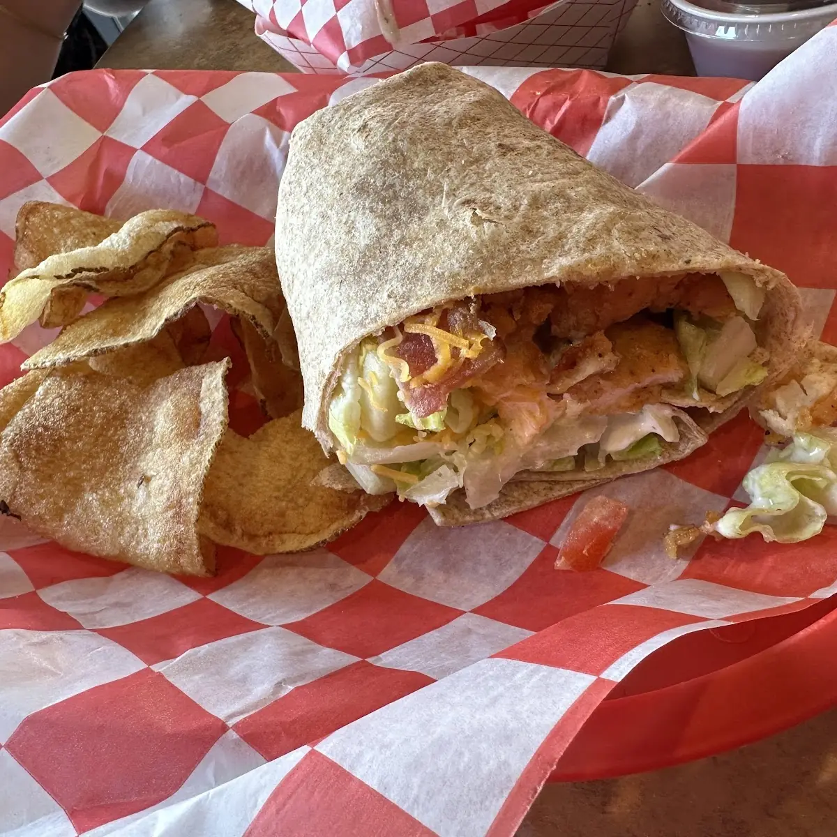 Chicken Bacon Ranch Wrap